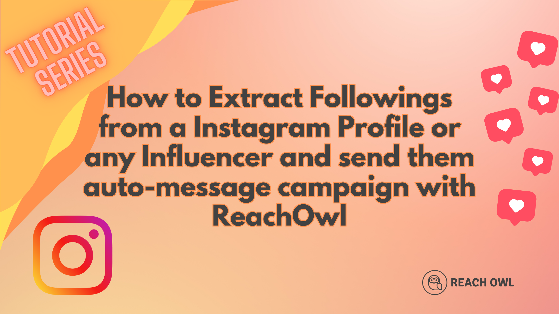 How to Extract Followings from a Instagram Profile or any Influencer