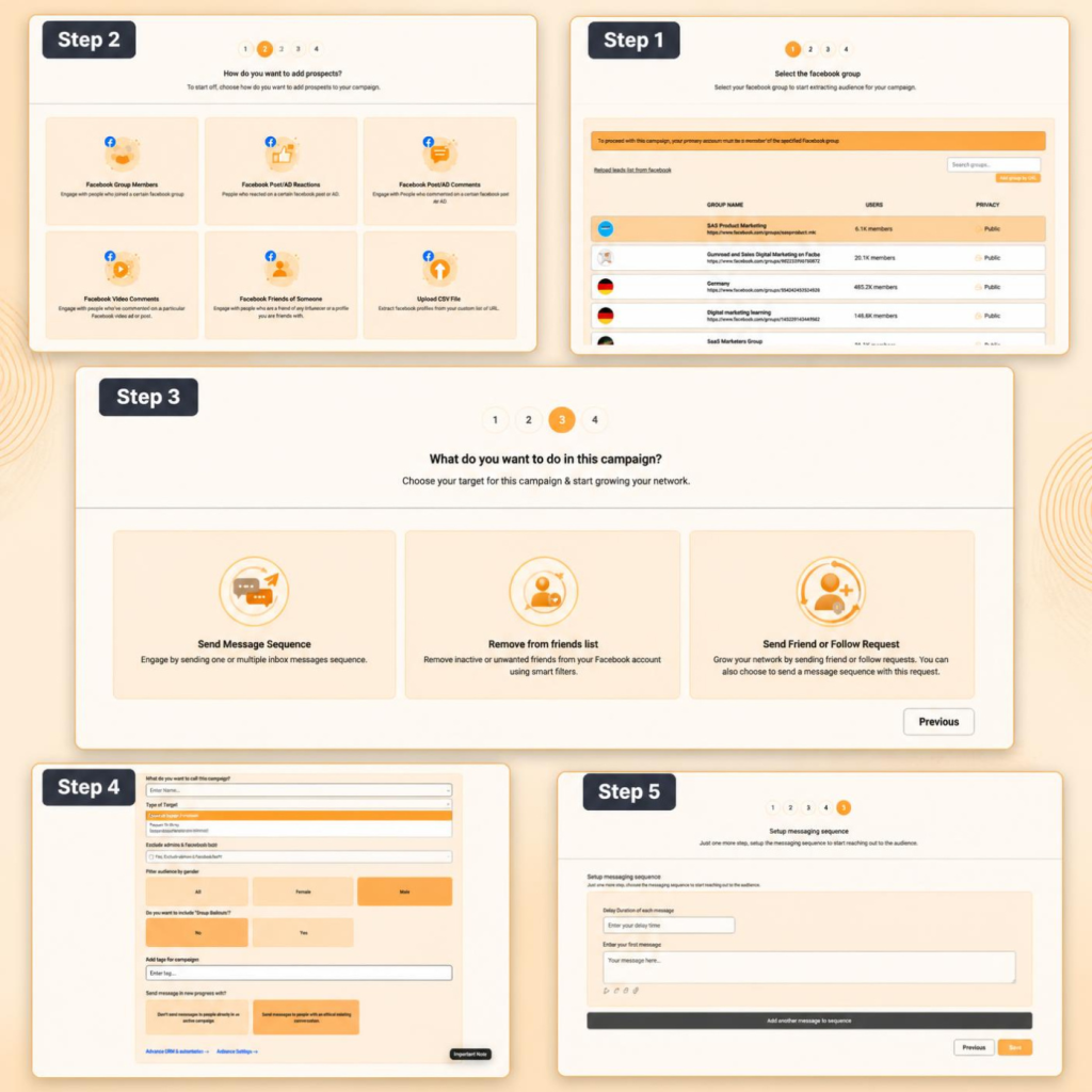 Facebook and Instagram DM Automation