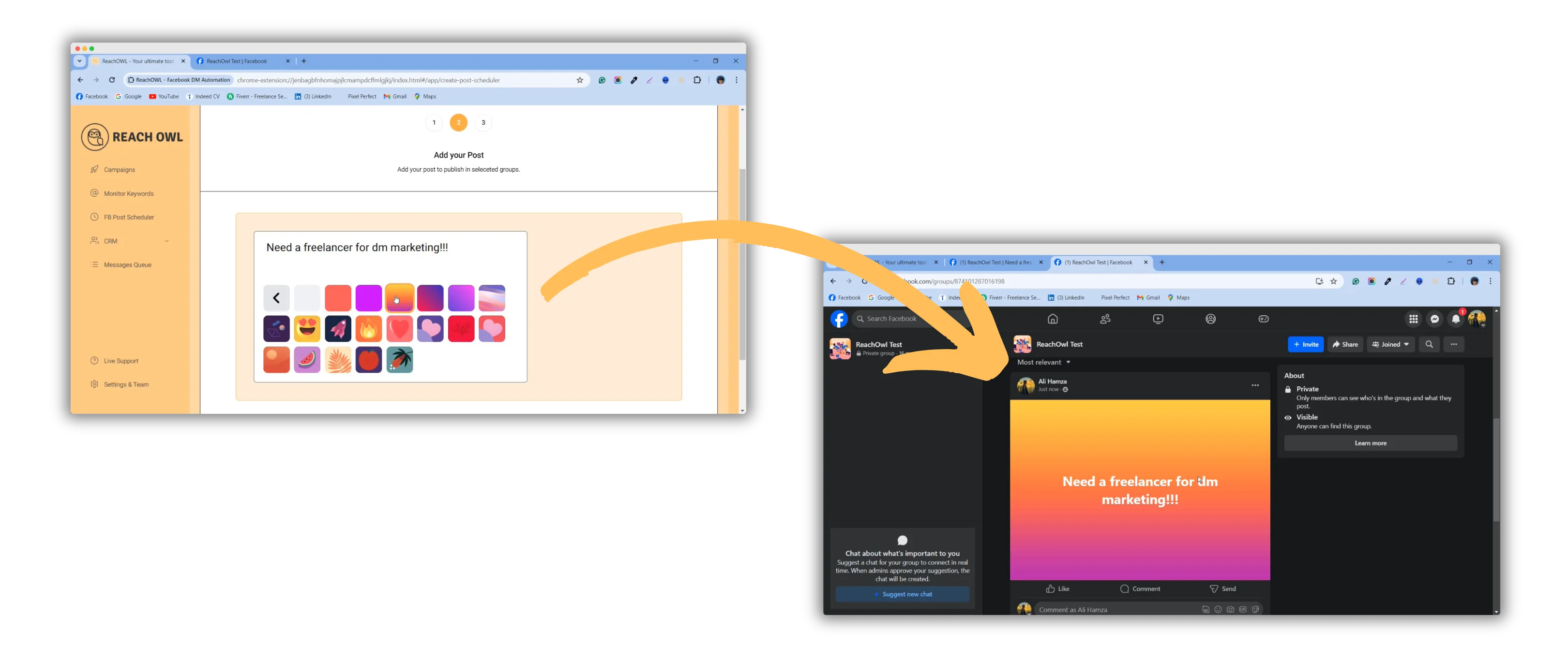 benfit of facebook post scheduler
